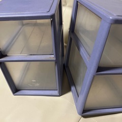 プラスチック引き出しケースの画像
