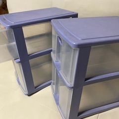 プラスチック引き出しケースの画像