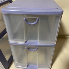 プラスチック引き出しケースの画像