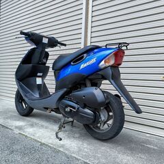 レッツ2 メタリックブルー 2スト原付 バイクの画像