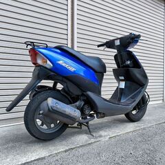 レッツ2 メタリックブルー 2スト原付 バイクの画像