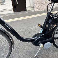 Panasonic 電動アシスト自転車 ブラック の画像