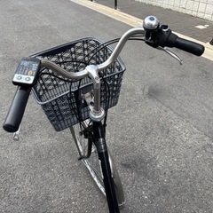 Panasonic 電動アシスト自転車 ブラック の画像