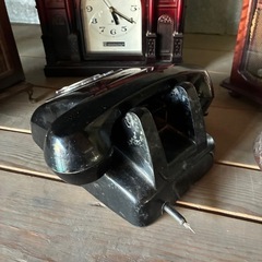【雑貨】黒電話☎️ レトロの画像