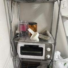 スチールラック3点　の画像