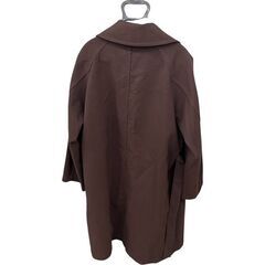 【値下げ大特価】BEAMS HEART ビームス ハート Sサイズ ベルトオーバーコート ジャケット Aライン ブラウン メンズ 直接引取り の画像