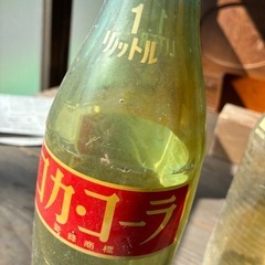 【雑貨】レトロ　ジュース瓶の画像