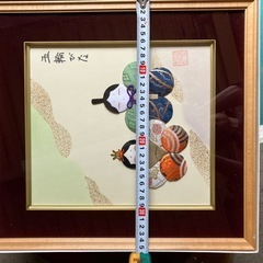 額の画像