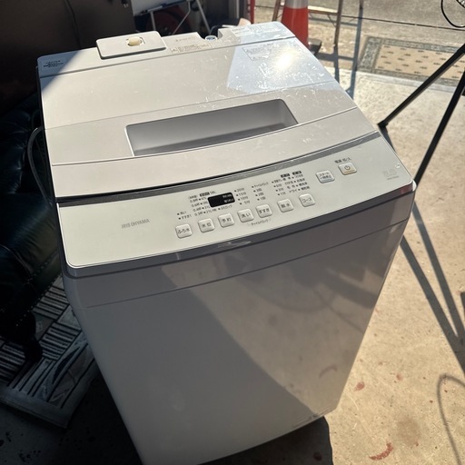 【洗濯容量8kg】アイリスオーヤマ全自動洗濯機IAW-T804E 2023年