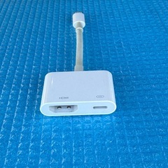 【美品・純正】Apple Lightning - Digital AVアダプタ（HDMI変換）の画像