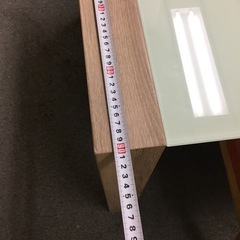 【値下げ中☆】机　ガラス机　テーブル　　天板160㎝×90㎝の画像