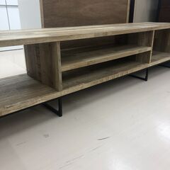 【ジャングルジャングル和歌山店】【Wa1913】TV台 木製 ライトブラウン リユースショップ リサイクルショップ 中古家具 中古家電 中古自転車 古着 冷蔵庫 洗濯機 エアコン 電子レンジ テレビ オフィス家具 ヴィンテージ アンティーク  和歌山市 岩出市 海南市 岬町 和歌山 大阪の画像