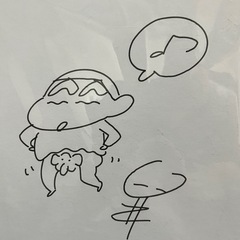 クレヨンしんちゃん 臼井儀人先生 サイン入り色紙 臼井儀人 クレヨンしんちゃん サイン色紙｜Yahoo!フリマ（旧