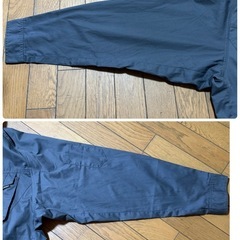 ワークマン AIR SENSOR-1 WI100 長袖ジャンパーW.IMPACT ダブルインパクト チャコール 3L 作業服　空調服　服のみ　古着の画像