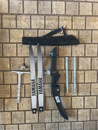 【アーチェリー道具一式】EOLLAハンドル＋YAMAHAカーボンリム他／30万円相当