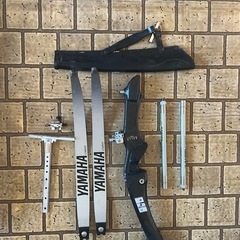 【アーチェリー道具一式】EOLLAハンドル＋YAMAHAカーボンリム他／30万円相当の画像