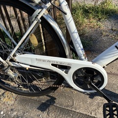 【整備済】6段ギア27インチ自転車　オートライトの画像