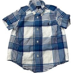 LEVI'S リーバイス キッズ Tシャツ Ralph Lauren ラルフローレン 半袖 チェックシャツ 青系 ベルト 男の子 まとめ売り 直接引取りの画像