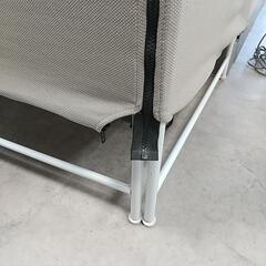 3連パーティション(グレー)の画像