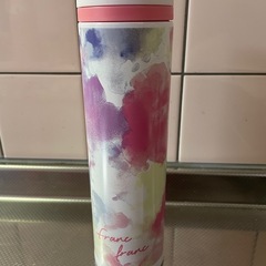 フランフラン 扇風機と水筒の画像