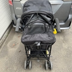 キンダーワゴン2人乗りベビーカーの画像