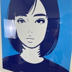 Kyne Untitled（3）　シルクスクリーンポスター 額装済みの画像