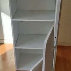 目隠し付きカラーボックスの画像