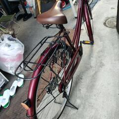 26インチ普通自転車 中古動作品の画像