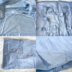 ❤️新品❤️ベビーサークル メッシュ ハイタイプ 200×180cm 扉付き 洗えるの画像