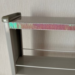 スリム3段収納棚の画像