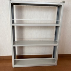スリム3段収納棚の画像