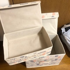 折りたたみ収納ボックス&ボトムハンガーの画像