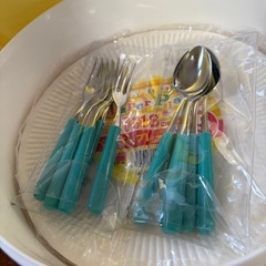 ピクニック プラスチック 食器 セット の画像