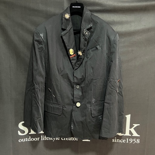 メンズ BALENCIAGA 23ss Goth Taliored Jacket