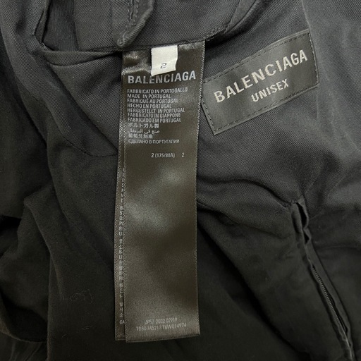服/ファッション BALENCIAGA 23ss Goth Taliored Jacket BALENCIAGA 23ss Goth Taliored Jacket