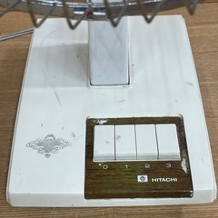 S57【扇風機】日立 D-660 卓上扇 羽根30cm 昭和レトロ HITACHIの画像