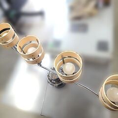 【自社配送は札幌市内限定】MODERN DECO/モダンデコ 4灯LEDシーリングライト hc-018p-4 動作確認品の画像