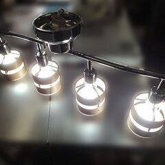 【自社配送は札幌市内限定】MODERN DECO/モダンデコ 4灯LEDシーリングライト hc-018p-4 動作確認品の画像