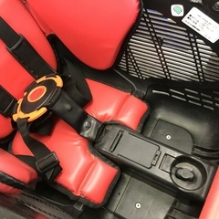 ⭐︎ドリーム2号館⭐︎OGK前乗チャイルドシートHBC-005DX-MC/ブラック×レッドの画像