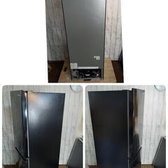 お取引き中【極上品】ハイセンス 冷蔵庫 幅49cm 175L ブラック HR-D1701B 2ドア 右開き 大容量冷蔵室122L スリム　2024年製品の画像