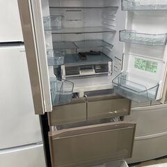 リサイクルショップどりーむ荒田店　No3628 　冷蔵庫　大型　４７５L容量　２０１７年製　日立　自動製氷機能付き♪　の画像