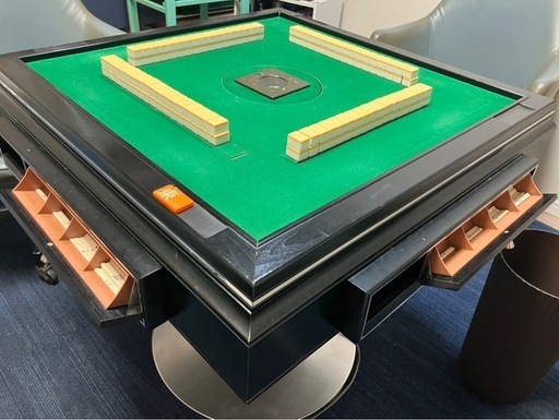 【取引中】[引き取りのみ] 全自動麻雀卓セット