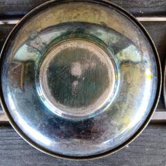 いぶし銀　茶器の画像