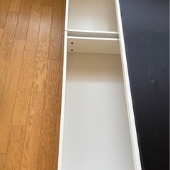 💥福岡市内配送設置対応🌈　TWO-ONE STYLE 【収納×2・照明付き】 鏡面仕様シングルベッド　マットレス付き　の画像