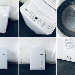 ID:sg220246 ヤマダ電機 YAMADA 洗濯機 一人暮らし 大きめ 中古 2022年製 全自動洗濯機 7.0kg ホワイト 送風 乾燥機能付き YWM-T70H1  【リユース品：状態B】【送料無料】【設置費用無料】の画像