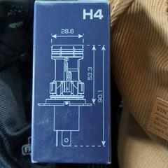 車やバイクに、LEDバルブ、H4用の画像