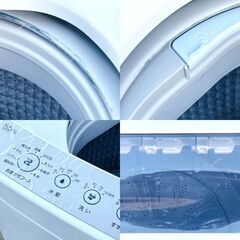 ★動作確認済み★洗濯機　5kg　2021年製　Haier　JW-C55D　ハイアール　風乾燥　槽洗浄の画像