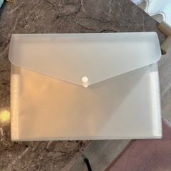 無印良品ポリプロピレン仕切りファイルの画像