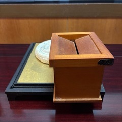 干支　蛇　賽銭箱付置物　の画像