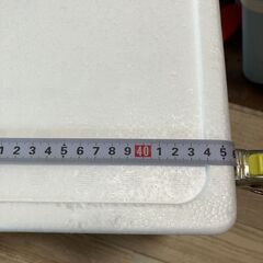 発泡スチロール120サイズ 保冷剤5個付き メダカ・蛙・魚生体の発送や、BBQの食材保管にの画像